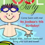 Printable Pool Party Invitations Pool Party Invitations Printable