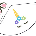 Printable Unicorn Party Hat Template Printable Templates