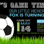 Soccer Invitation Sports Birthday Soccer Printable Soccer