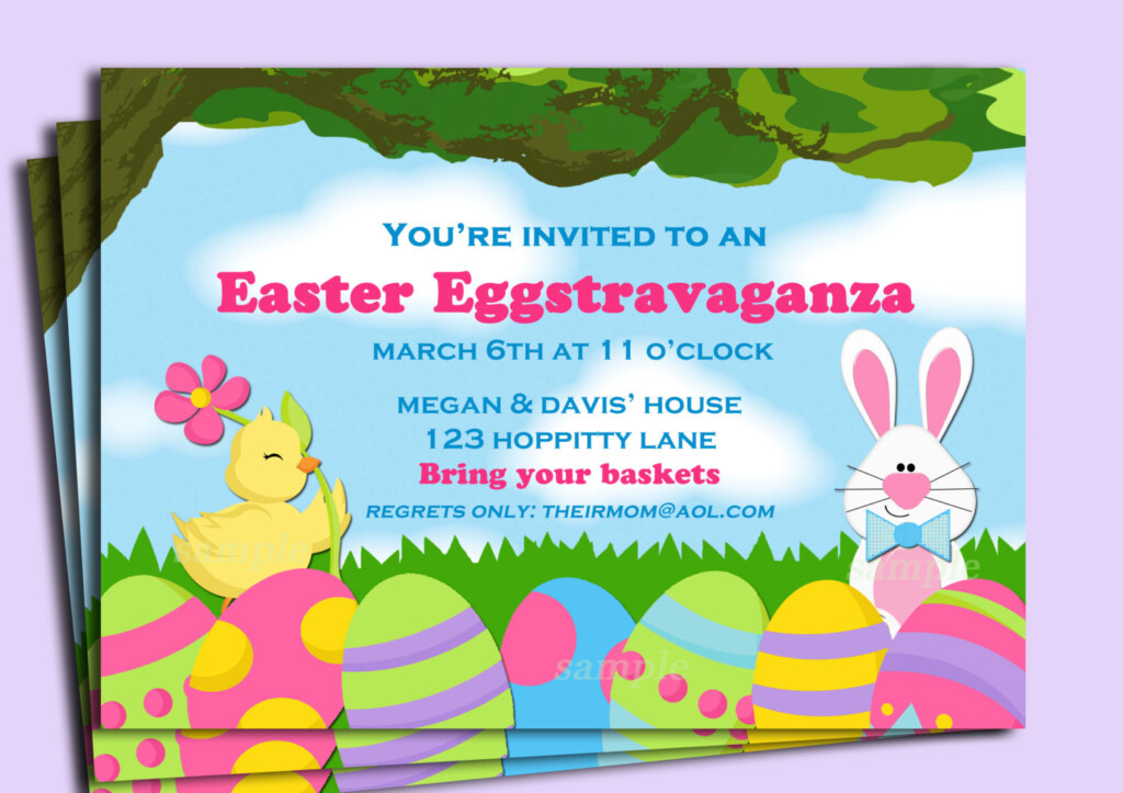 The Top 25 Ideas About Easter Party Invitations Home Family Style 
