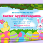 The Top 25 Ideas About Easter Party Invitations Home Family Style