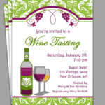 Wine Tasting Invitation Printable Or Printed With FREE Etsy Wine